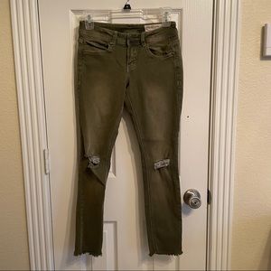 WishList Dark Green Jeans